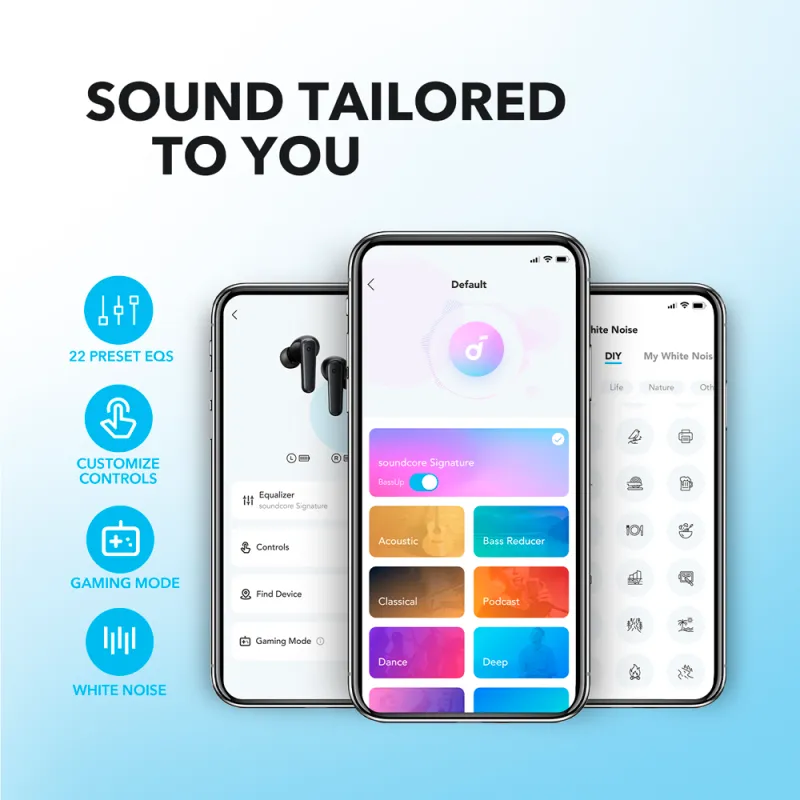 Ecouteur sans fil Soundcore - 10 heures d'autonomie