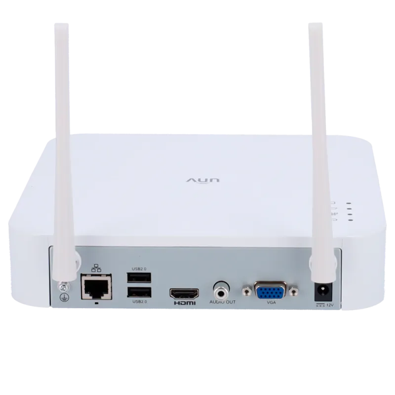 KIT Uniview - 4 Caméras Wifi Plug & Play + Enregistreur Wifi