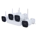 KIT Uniview - 4 Caméras Wifi Plug & Play + Enregistreur Wifi