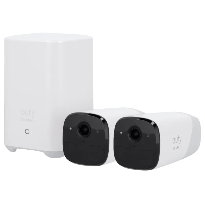 Kit 2 caméras PRO sans fil 2K / 13400 mAh - EUFY