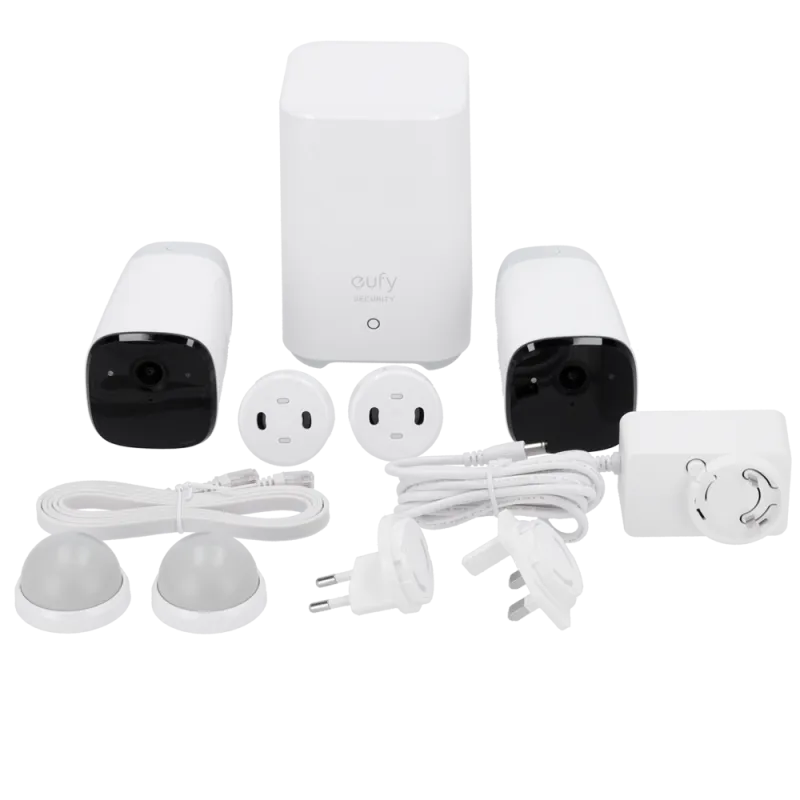Kit 2 caméras PRO sans fil 2K / 13400 mAh - EUFY