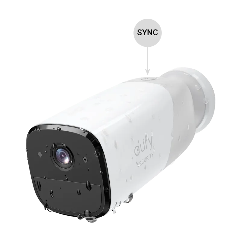 Kit 2 caméras PRO sans fil 2K / 13400 mAh - EUFY