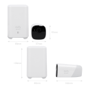 Kit 2 caméras PRO sans fil 2K / 13400 mAh - EUFY