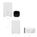Kit 2 caméras PRO sans fil 2K / 13400 mAh - EUFY