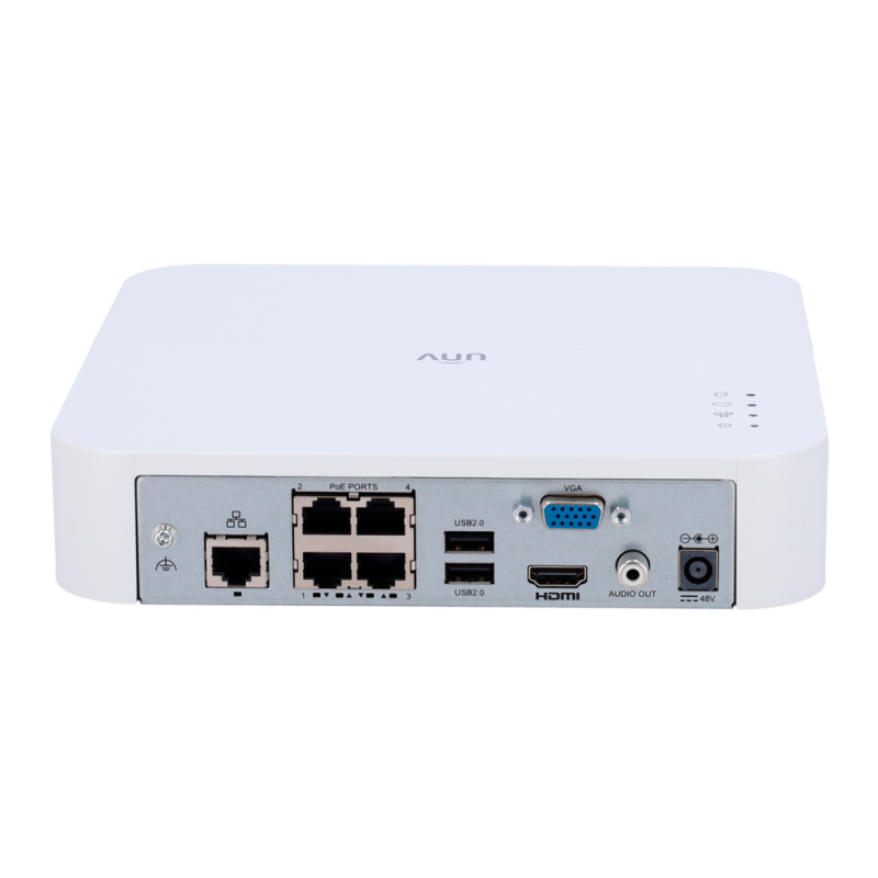 Enregistreur NVR 4 Canaux PoE UNIVIEW pour caméra IP
