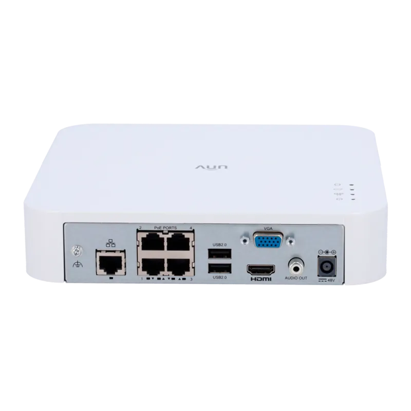 Enregistreur NVR 4 Canaux PoE UNIVIEW pour caméra IP