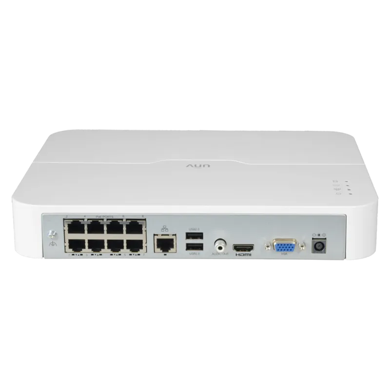 Enregistreur NVR 8 Canaux PoE UNIVIEW pour caméra IP