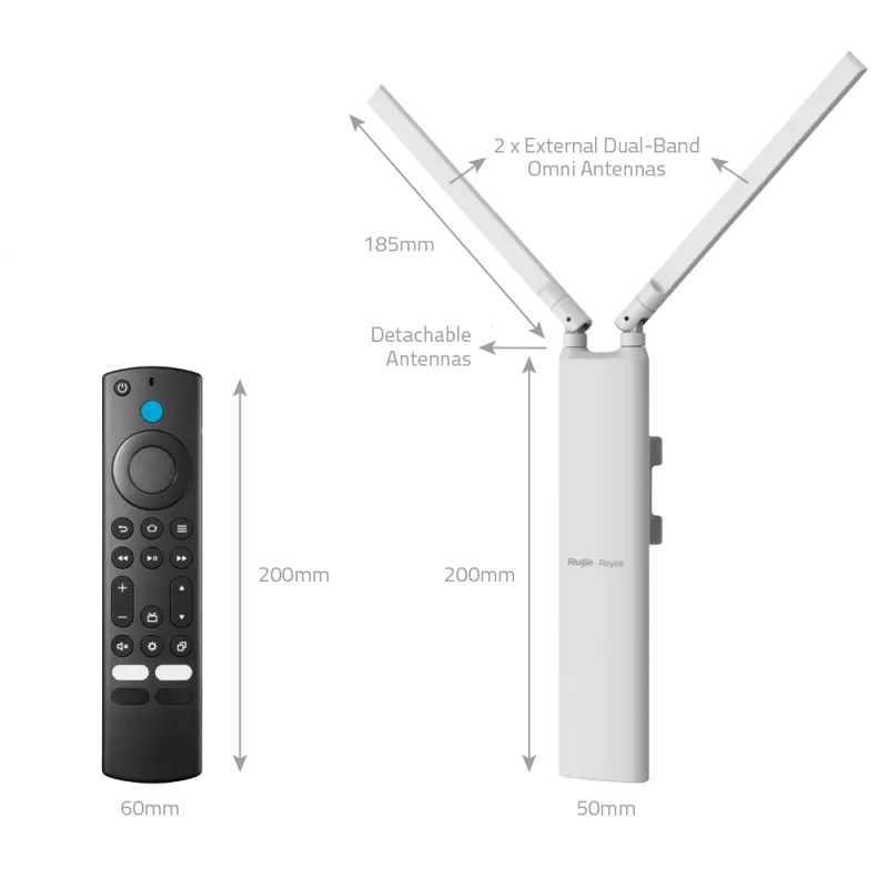 Point d'accès WIFI Extérieur omnidirectionnel Wi-Fi 5 - Reyee