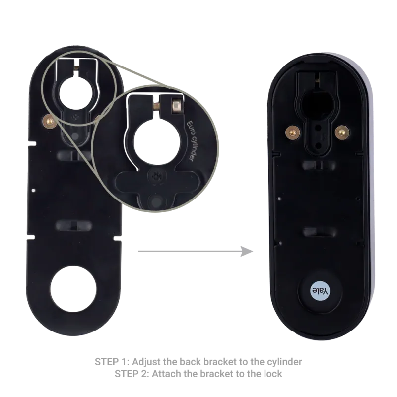 Yale Linus L2 Serrure de porte intelligente Compatible Ajax