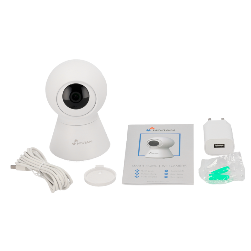 Caméra intelligente motorisée Nivian 2.5K 4MP