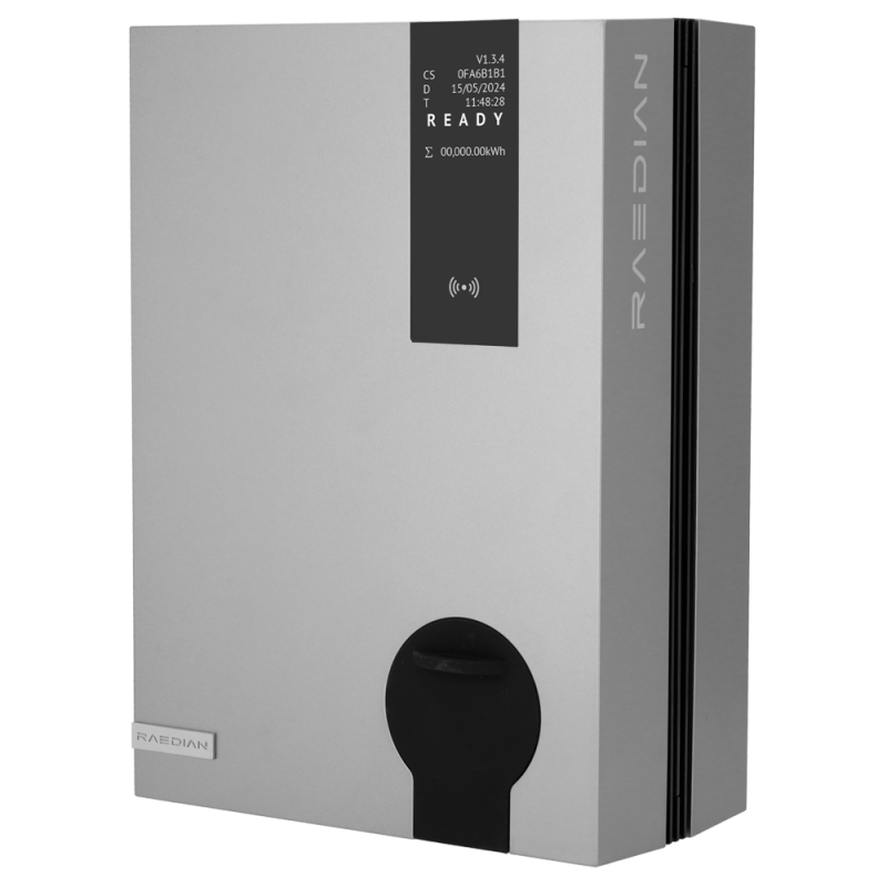 Borne Recharge 22 kW Triphasée Raedian NEO WiFi RFID