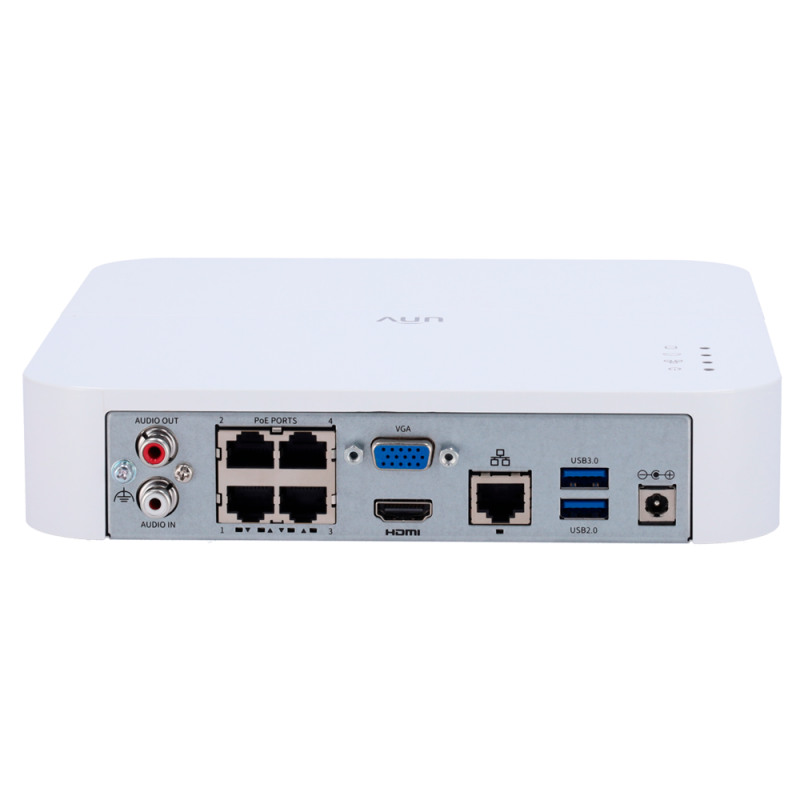Enregistreur NVR pour caméra IP 4 Ports PoE - Uniview