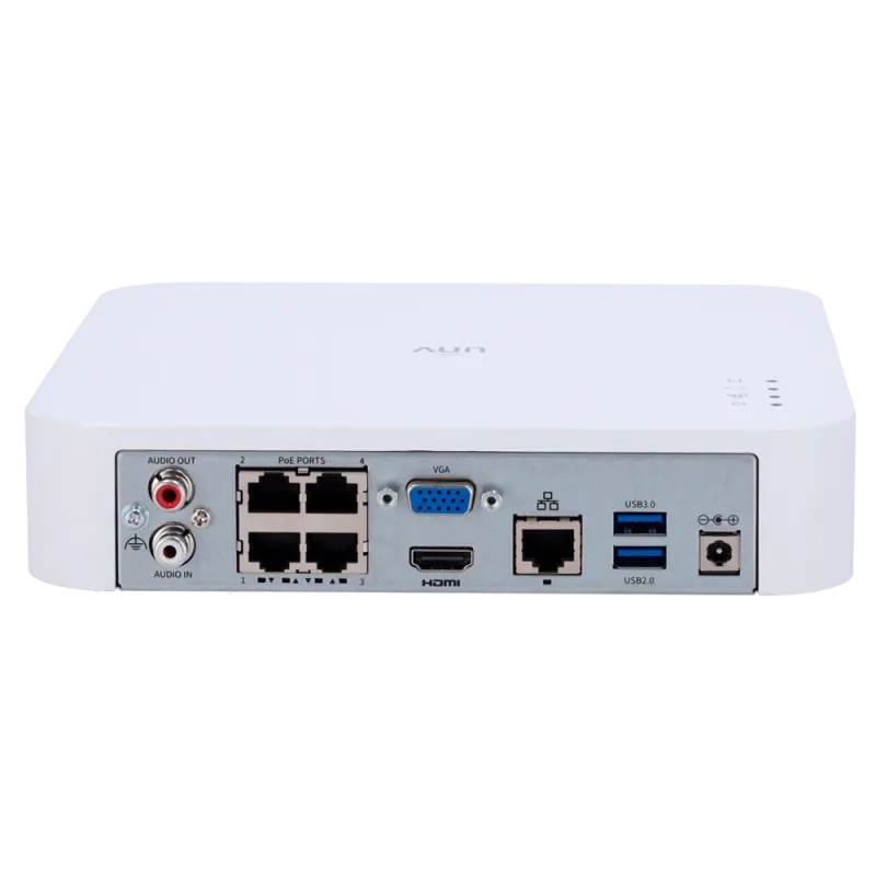 Enregistreur NVR pour caméra IP 4 Ports PoE - Uniview