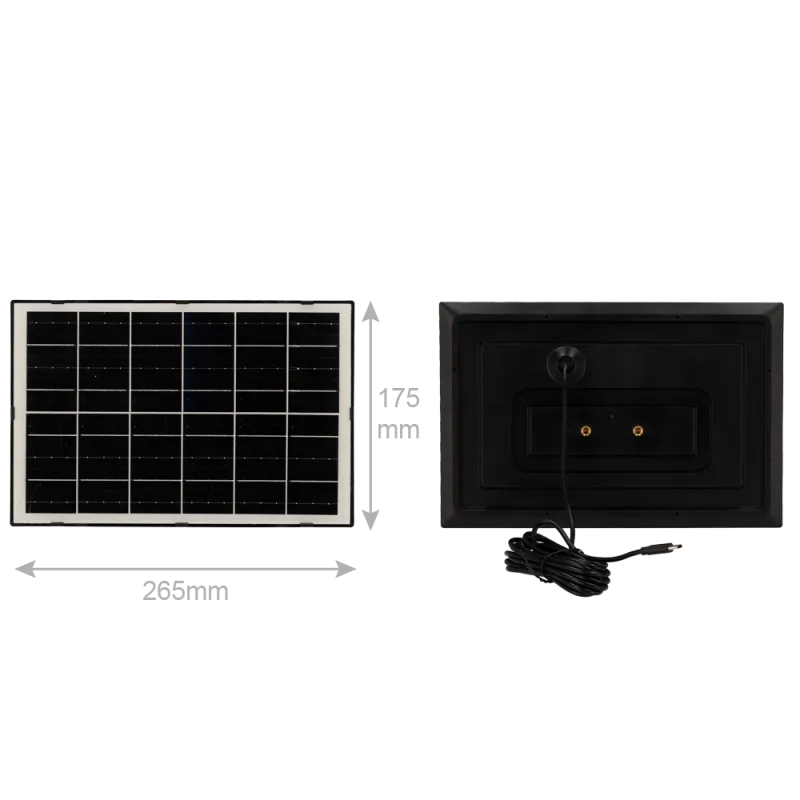 Caméra PT 4G, avec batterie et panneau solaire - Nivian