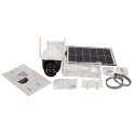 Caméra PT 4G, avec batterie et panneau solaire - Nivian