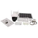 Caméra PT 4G, avec batterie et panneau solaire - Nivian
