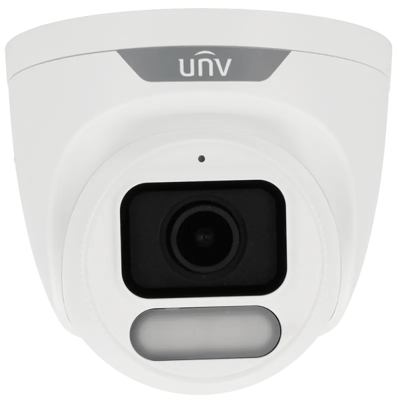 Caméra Turret IP 4 MP EasyStar : Vision Couleur Nocturne Révolutionnaire avec Technologie WISE-ISP - Uniview