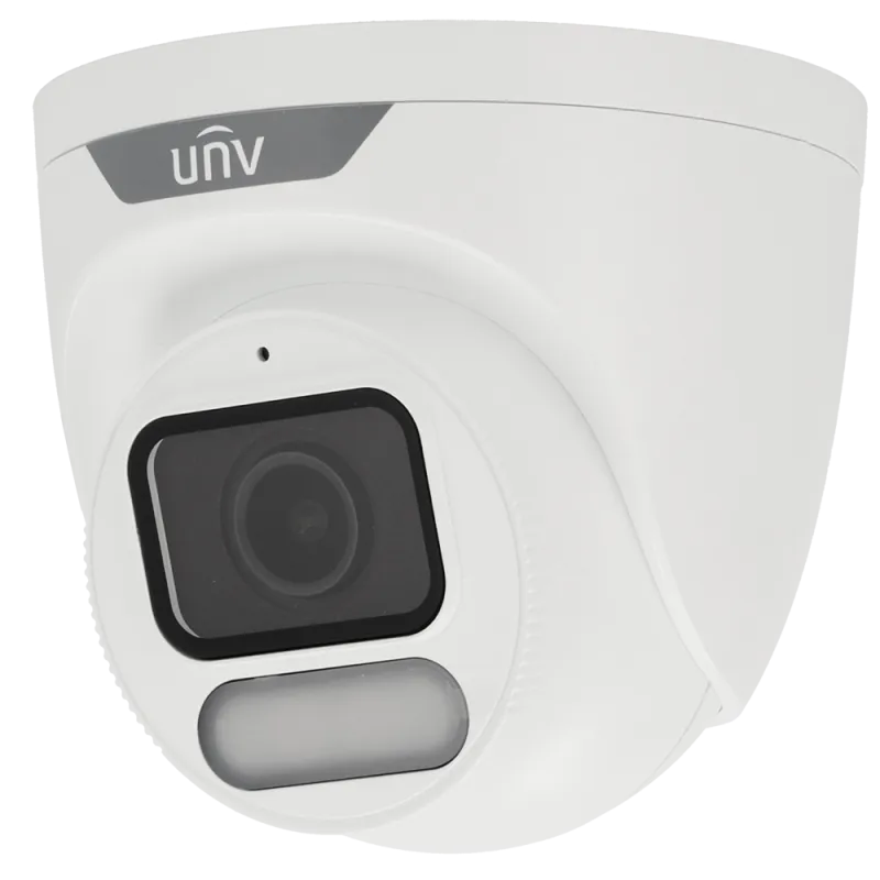 Caméra Turret IP 4 MP EasyStar : Vision Couleur Nocturne Révolutionnaire avec Technologie WISE-ISP - Uniview