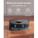 Aspirateur Robot EUFY 8 000 Pa avec Station de Lavage Automatique et Autovidage