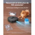 Aspirateur Robot EUFY 8 000 Pa avec Station de Lavage Automatique et Autovidage