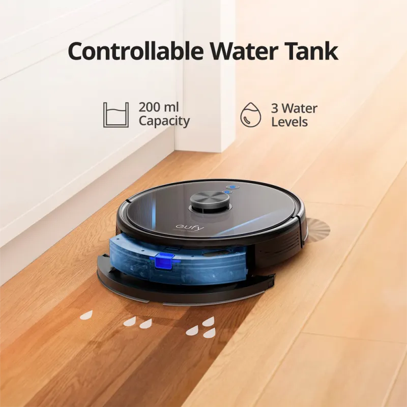 EUFY G50 Aspirateur Robot avec Puissance d'aspiration de 4 000 Pa, Dynamic Navigation