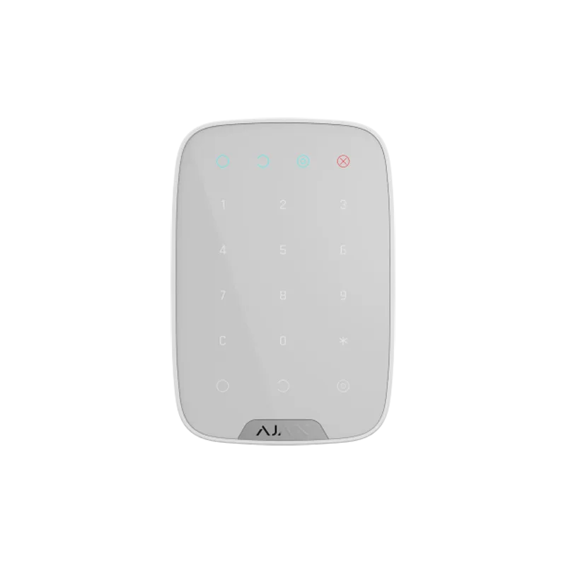 Le clavier numérique sans fil est utilisé pour armer/désarmer le système de sécurité Ajax : Ajax KEYPAD