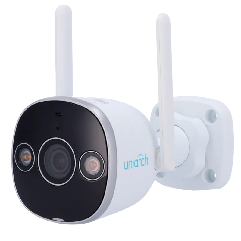 Caméra IP Uniarch Panda B - Wi-Fi Extérieur - 3MP - Détection Véhicules & Personnes - IP67
