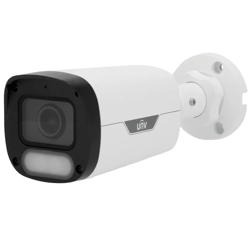 Caméra Bullet IP 4 MP EasyStar : Vision Couleur Nocturne Révolutionnaire avec Technologie WISE-ISP - Uniview