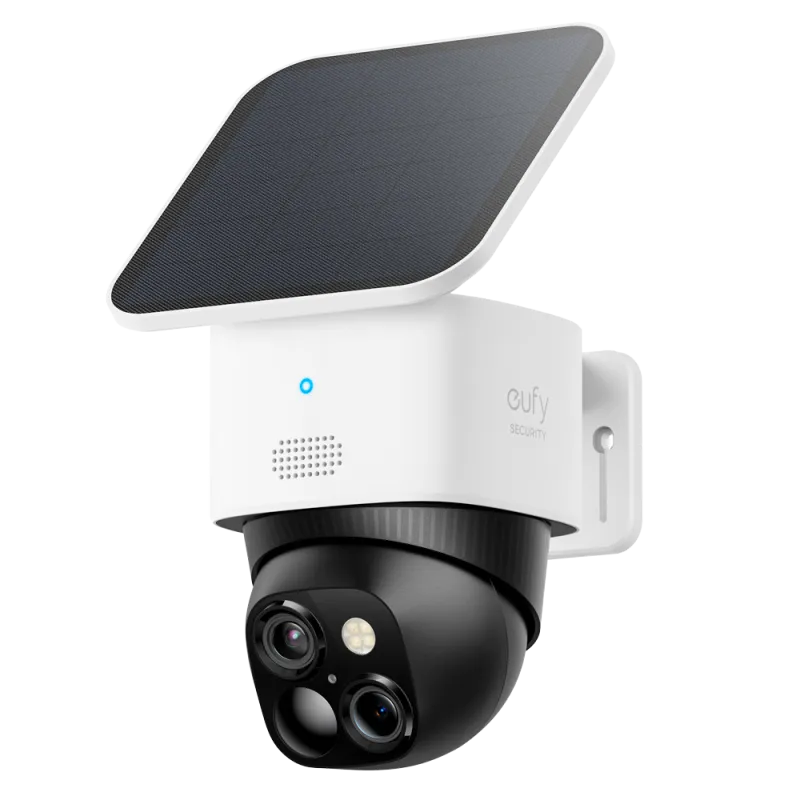 Caméra Wi-Fi 3K Eufy, avec batterie et panneau solaire