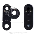 Yale Linus L2 Serrure de porte intelligente argent Compatible Ajax