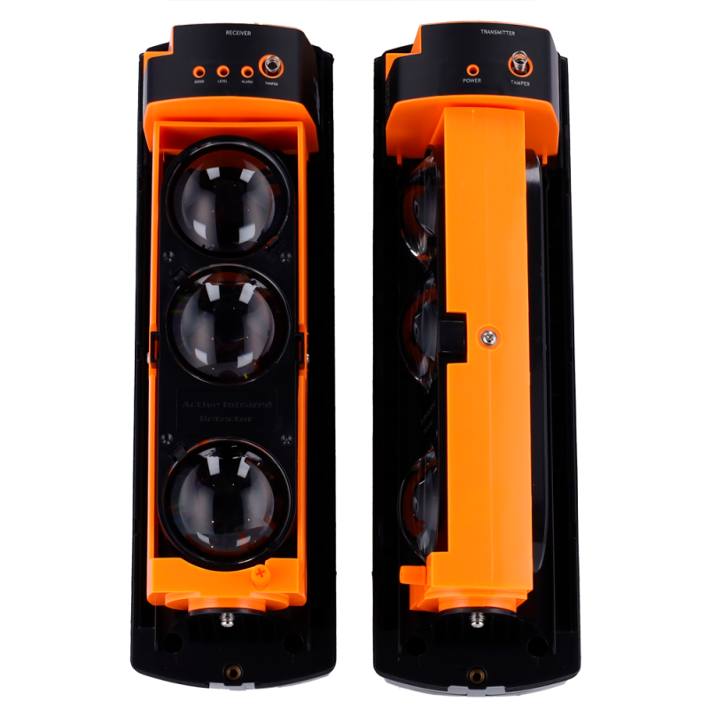 Barrière IR sans fil sur piles 3 faisceaux porté 300m - Compatible AJAX