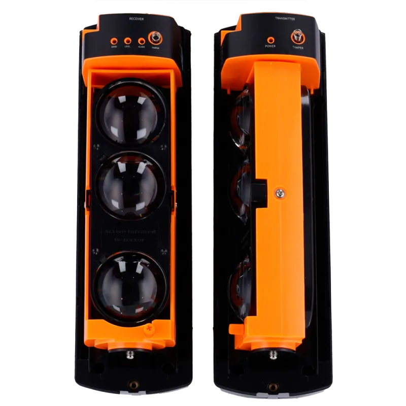 Barrière IR sans fil sur piles 3 faisceaux porté 300m - Compatible AJAX