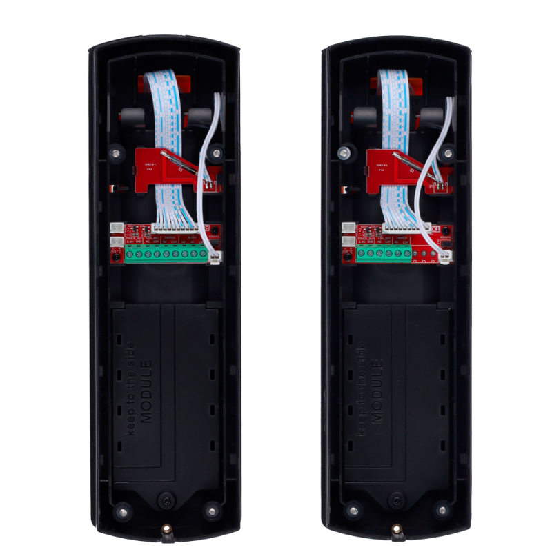 Barrière IR sans fil sur piles 3 faisceaux porté 300m - Compatible AJAX