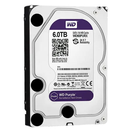 Disque Dur 6TB - Western Digital - Spéciale Vidéo-Surveillance