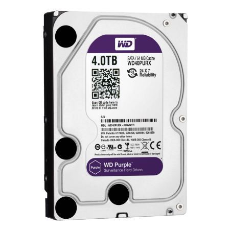 Disque Dur 4TB - Western Digital - Spéciale Vidéo-Surveillance