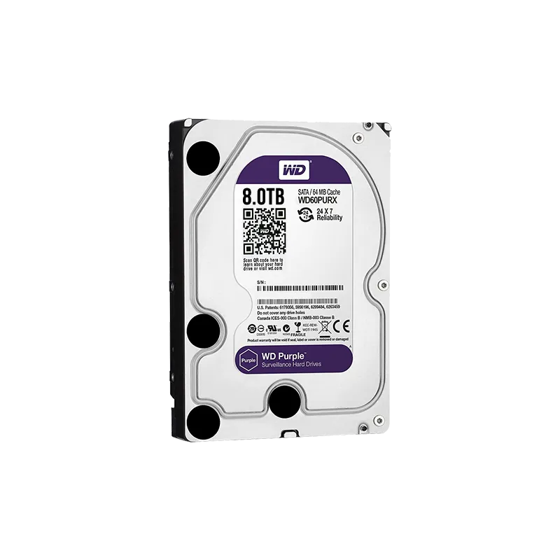 Disque Dur 8TB - Western Digital - Spéciale Vidéo-Surveillance