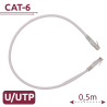 Câble UTP Ethernet Connecteurs RJ45 Catégorie 6 0,5 m