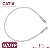 Câble UTP Ethernet Connecteurs RJ45 Catégorie 6 1 m