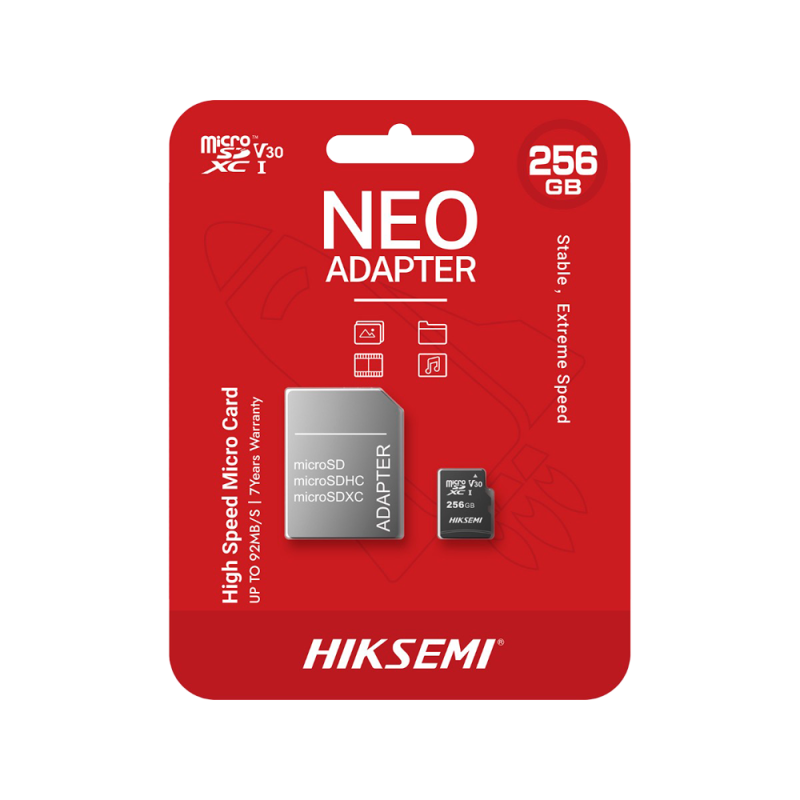 Carte Mémoire 256Go pour Caméras