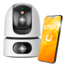 Cámara Wi-Fi Double Objectif Imou 3+3 Mpx