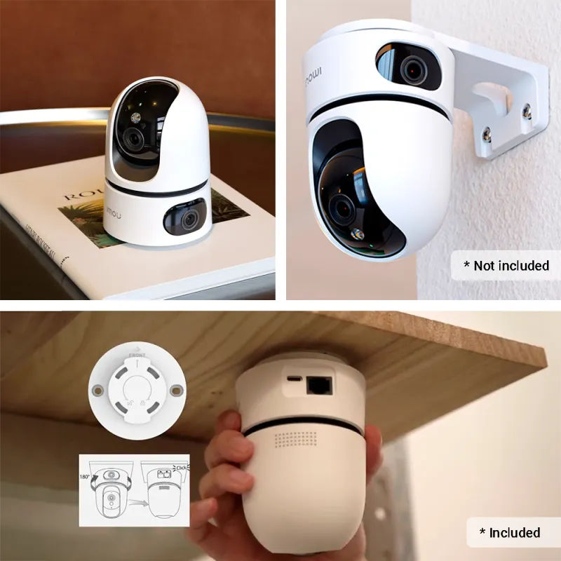 Cámara Wi-Fi Double Objectif Imou 3+3 Mpx