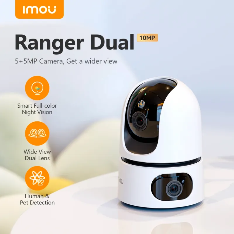 Cámara Wi-Fi Double Objectif Imou 3+3 Mpx