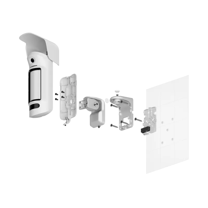 Nouveau Détecteur de mouvement extérieur avec photo à la demande : Ajax MotionCam Outdoor HIGHMOUNT