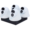 Kit de Vidéosurveillance Uniarch - 4 Cam Turret + NVR