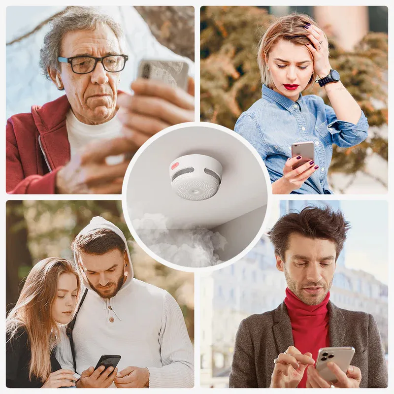 Pack de 3 détecteurs de fumée autonome X-Sense Connecté Wifi