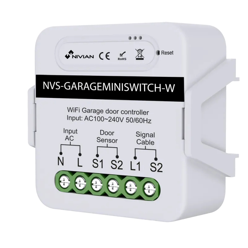 Contrôleur WiFi pour moteur de porte de garage - Nivian