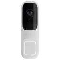 Ajax DoorBell Sonnette vidéo 4 MP avec IA intégrée - Blanche