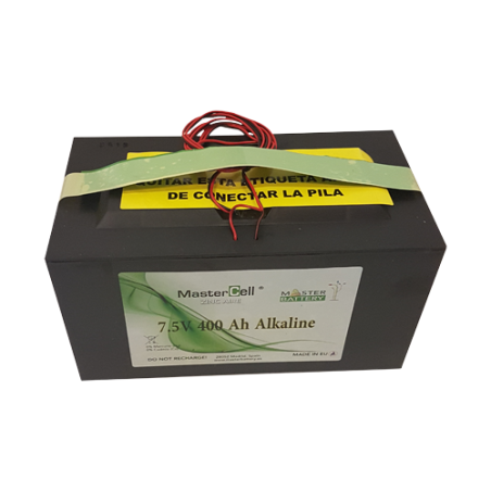 Batterie zinc-air 7.5V - Capacité 3000 Wh