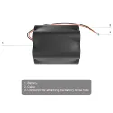 Batterie interne non rechargeable  Capacité 95 Ah pour AJAX HUB BP