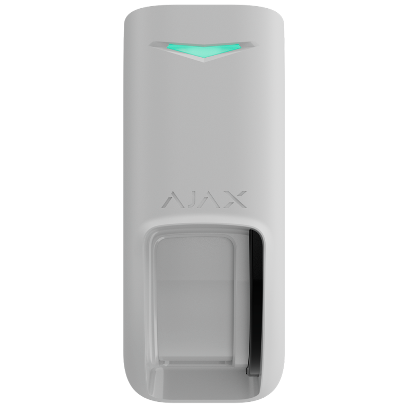 Détecteur extérieur AJAX type rideau avec double PIR et micro-ondes